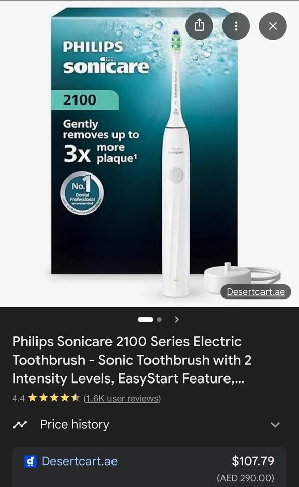 NEW PHILLIPS Electric Toothbrush - photo 4