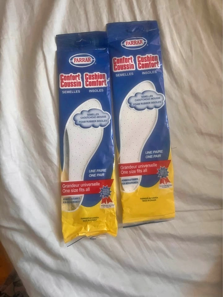 NEW SHOE INSOLES