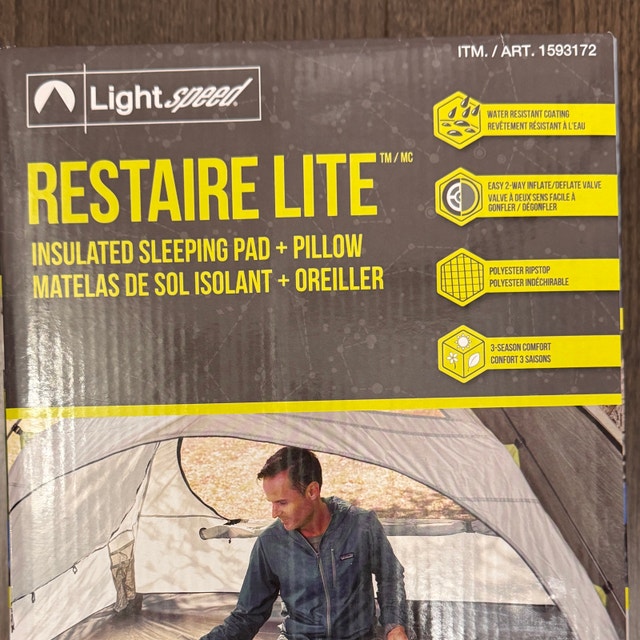 Lightspeed Restaire Lite Sleeping Pad with Pillow - photo 5
