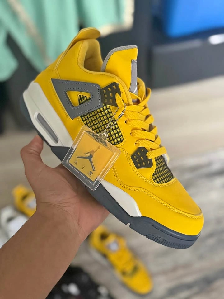 Yellow Lightning Jordan 4