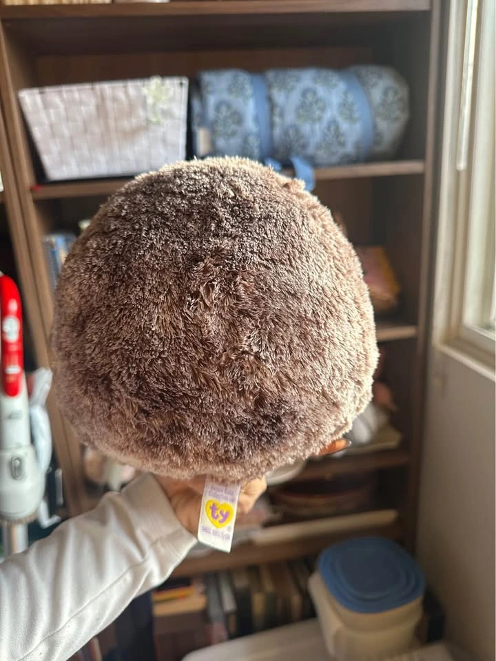 Round TY Stuffed Animal Hedgehog - photo 3