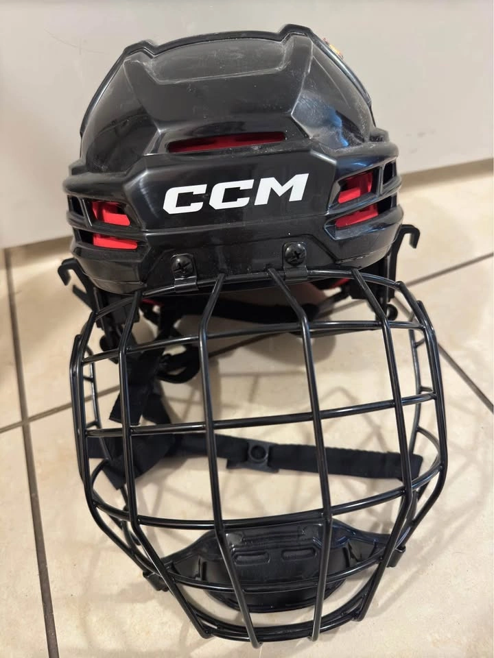 Ice skating helmet