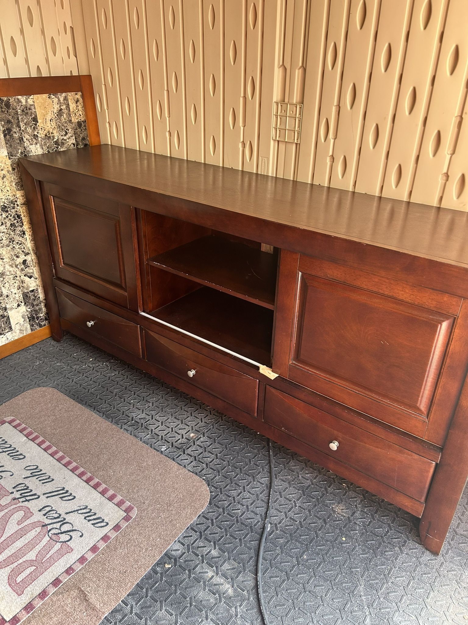 Brown TV Stand for 50-60 inch TVs