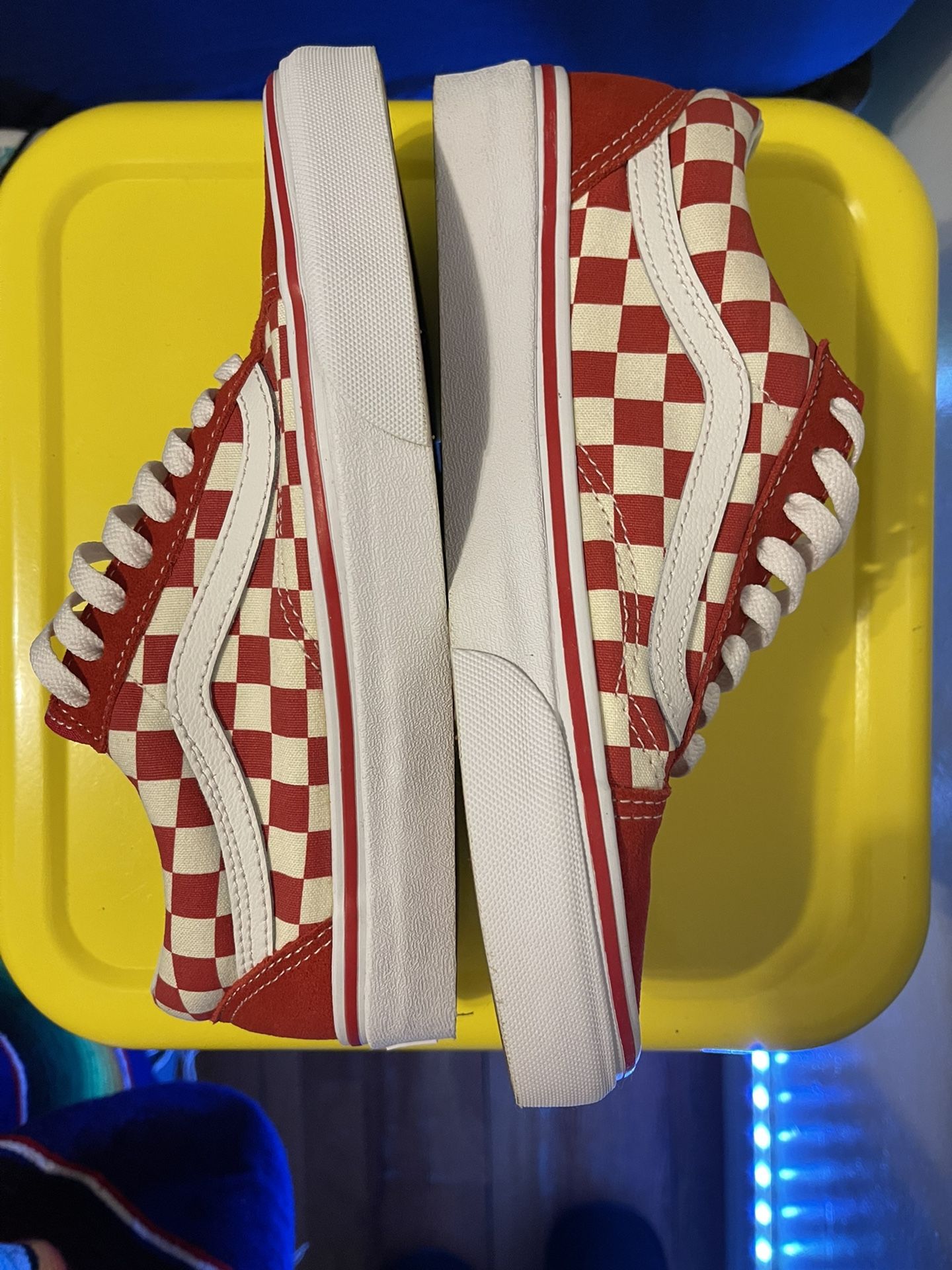 Unisex Checkerboard Vans