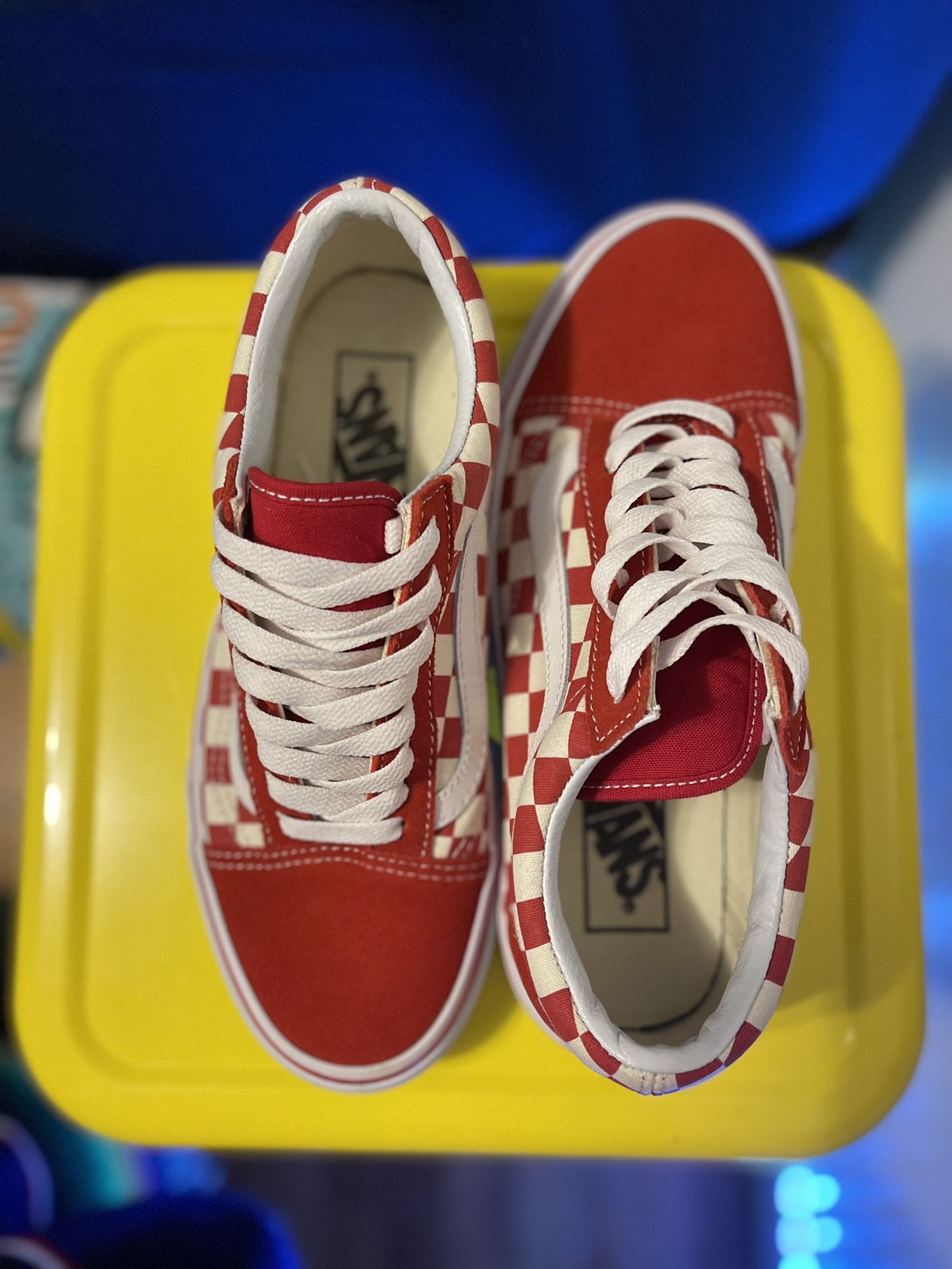 Unisex Checkerboard Vans - photo 2