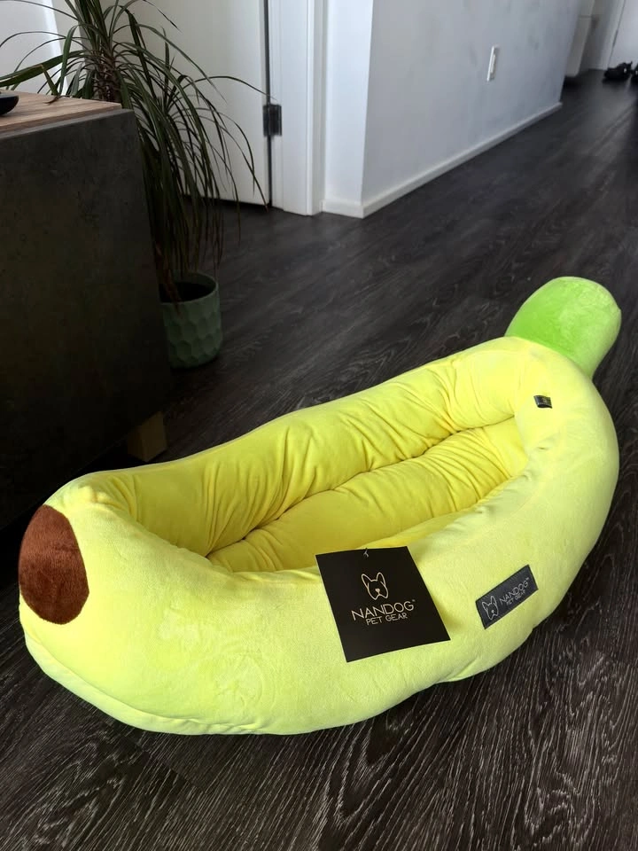 Banana Pet Bed for Cats & Small Dogs - photo 2