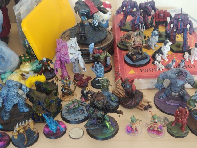d&d/40k/legion/k47 miniatures