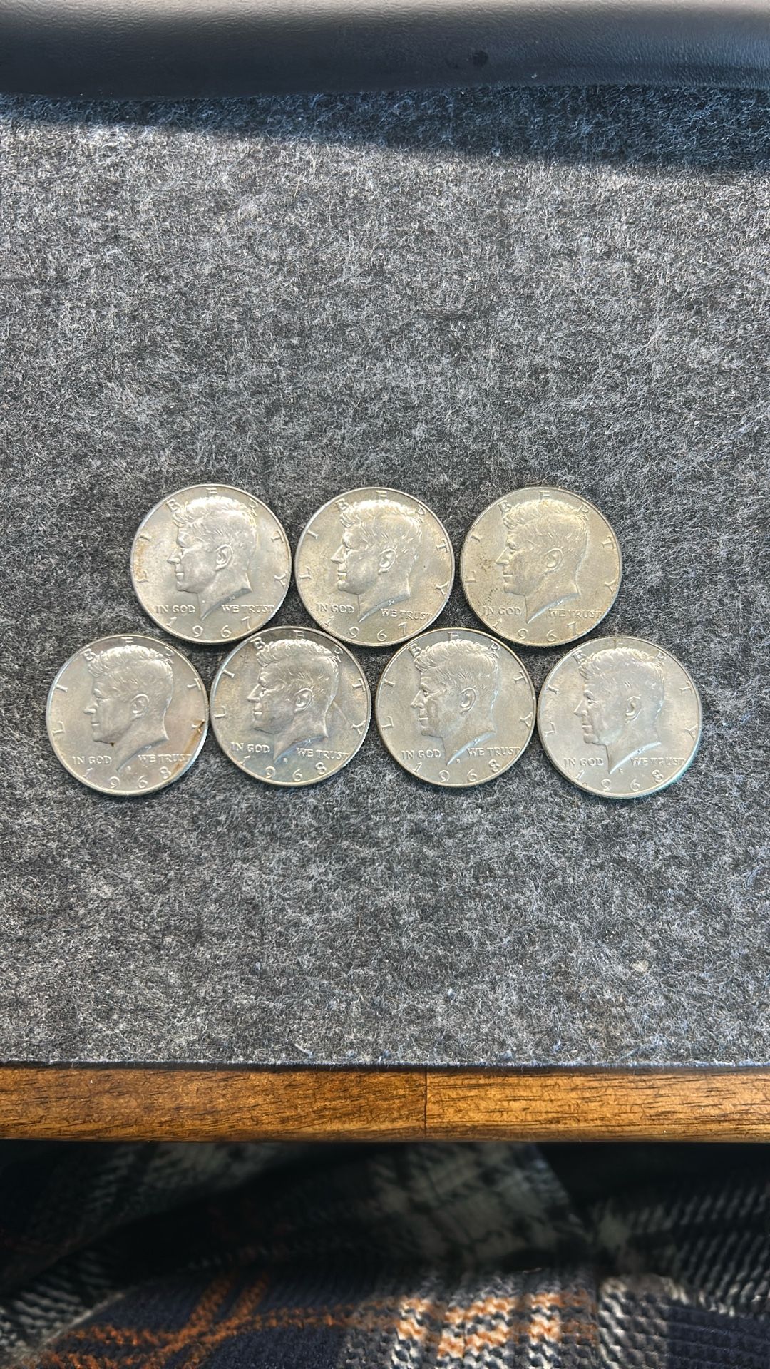 7 - Half Dollars