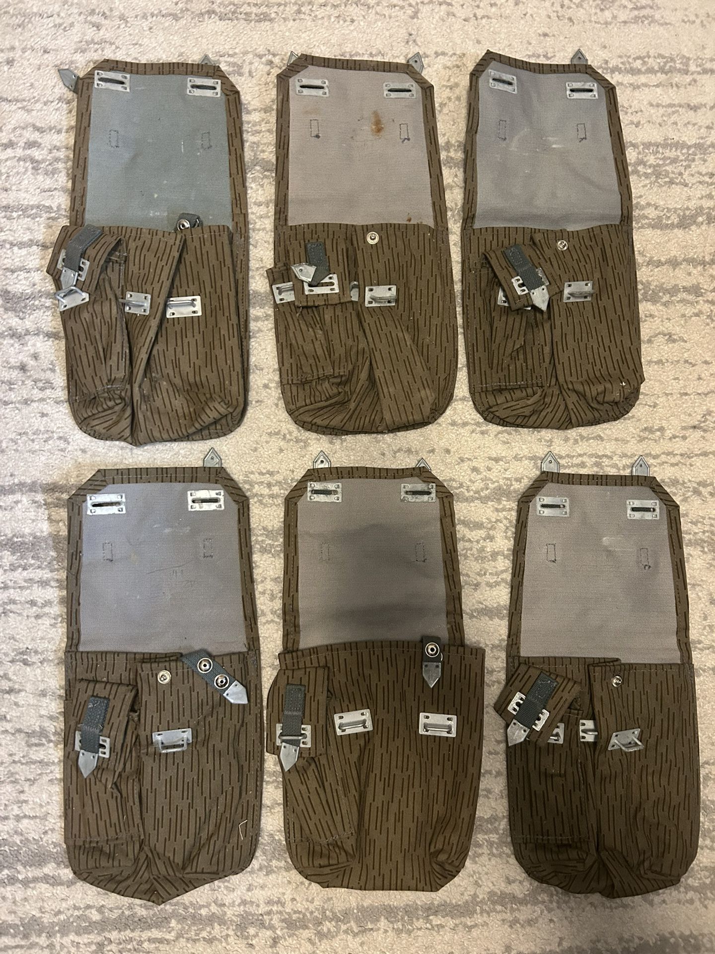 East German AK Mag Pouches - 11 Total - photo 2