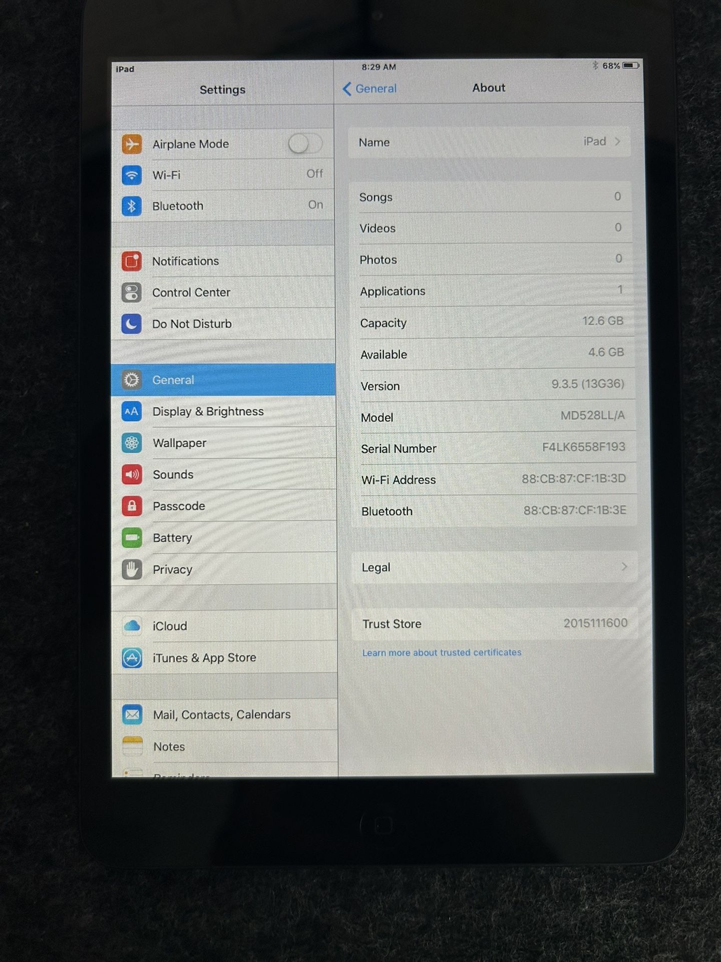 Original iPad Mini 16gb With Original Flappy Bird App - photo 3