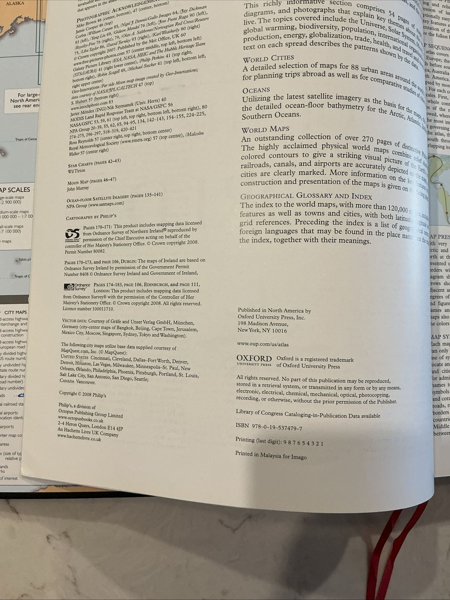 Oxford Comprehensive Atlas Of The World - photo 2