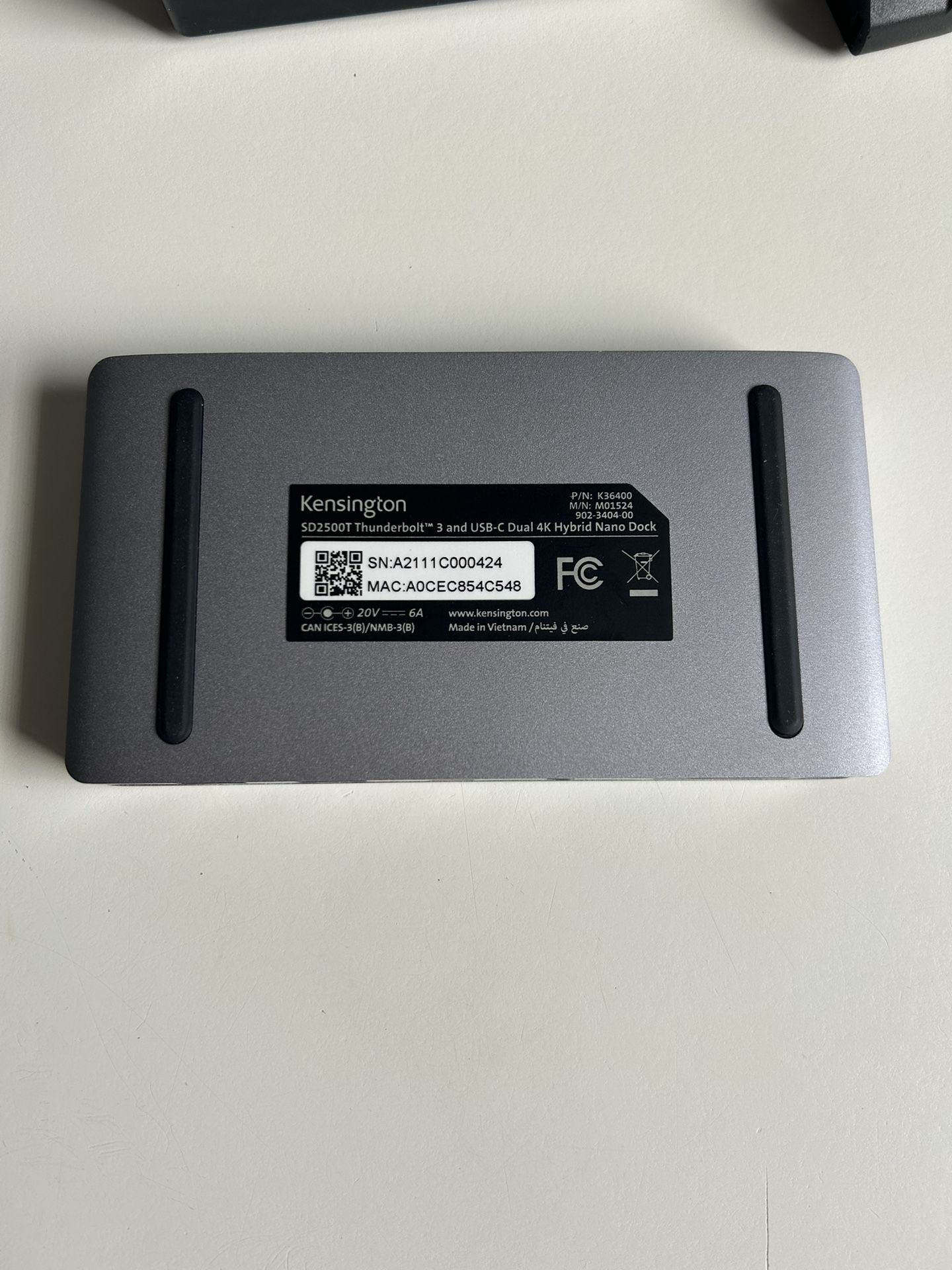 Kensington SD2500T Thunderbolt 3/USB-C Dock - photo 4