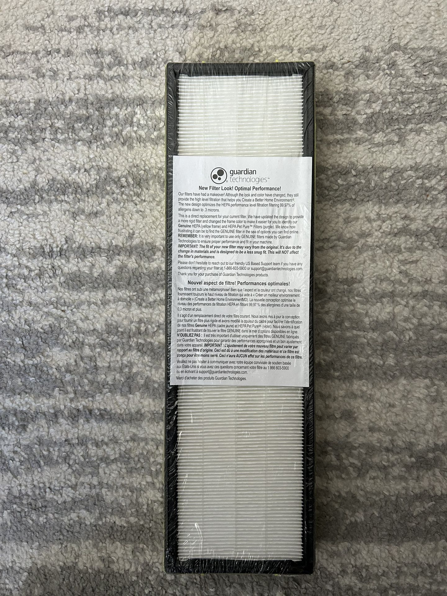 GermGuardian Filter B HEPA Pure Genuine Air Purifier Replacement - photo 2