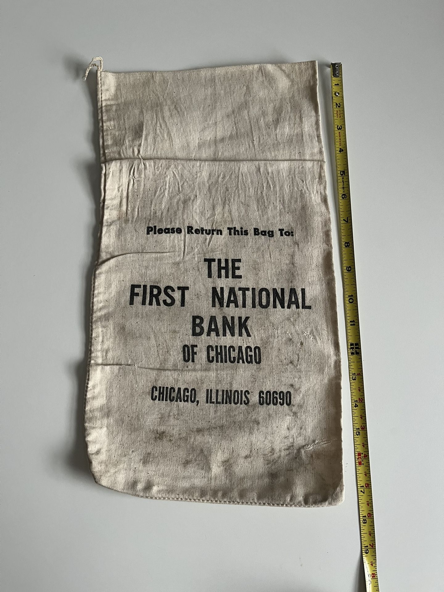 Vintage Bank Bag
