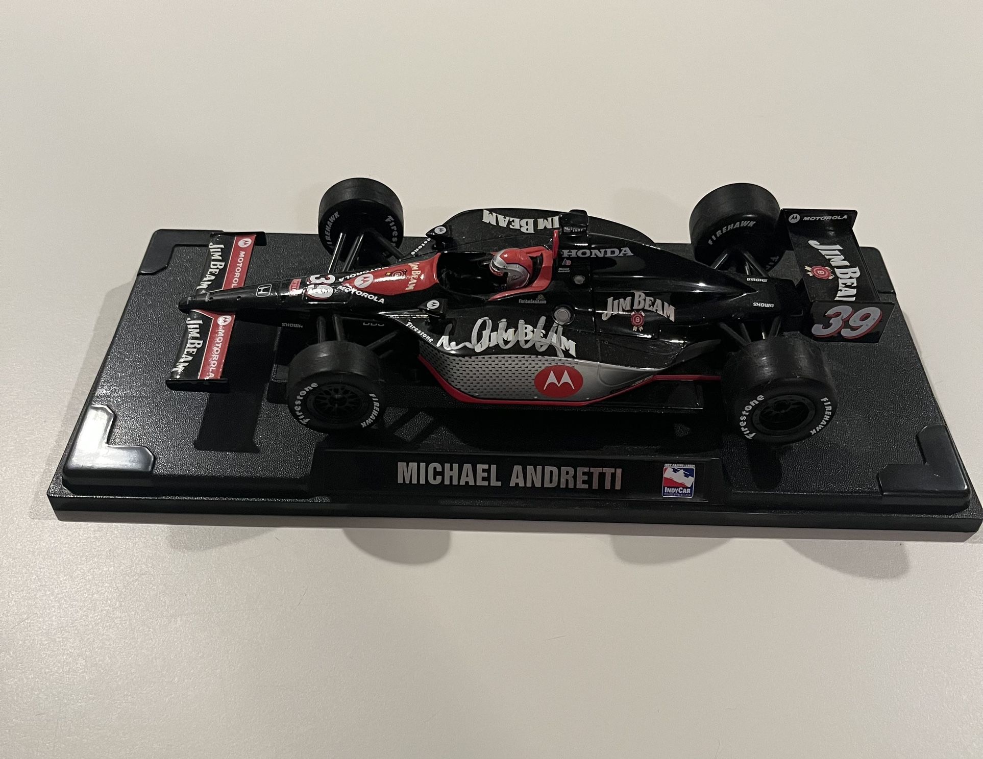 Signed Michael Andretti Indy Car