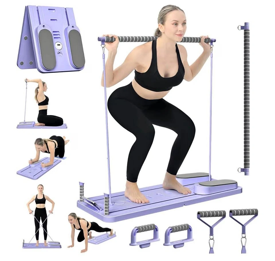 FOLDABLE PILATES BOARD W BAR