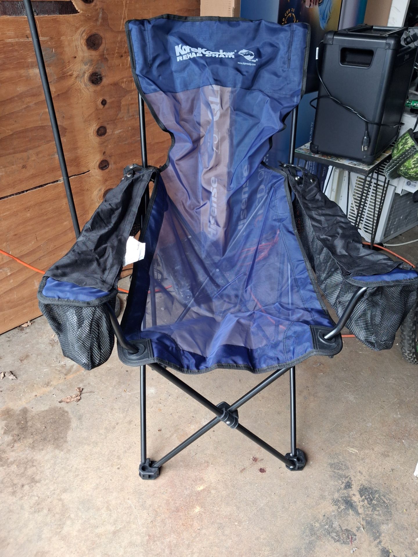 Dark Blue Chair