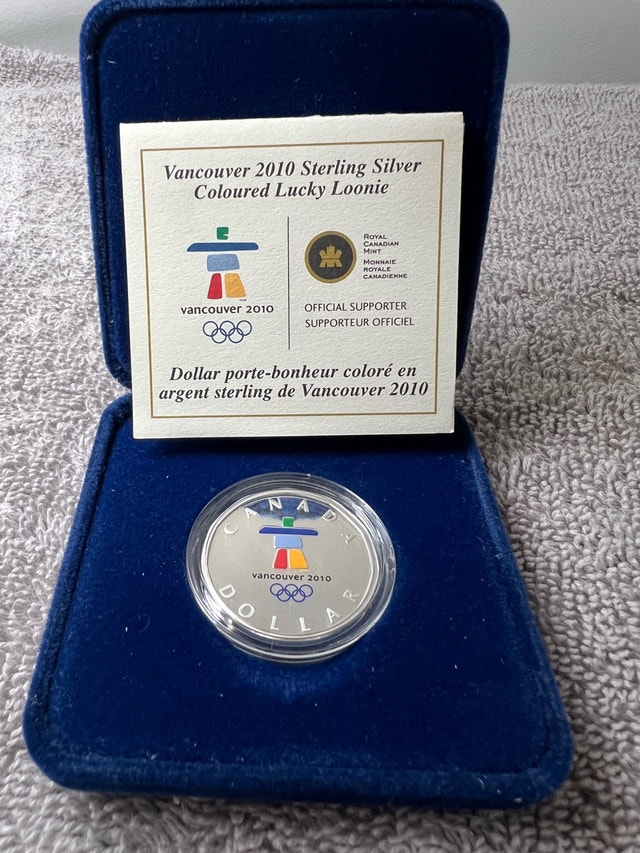 2010 Silver Olympic Loonie