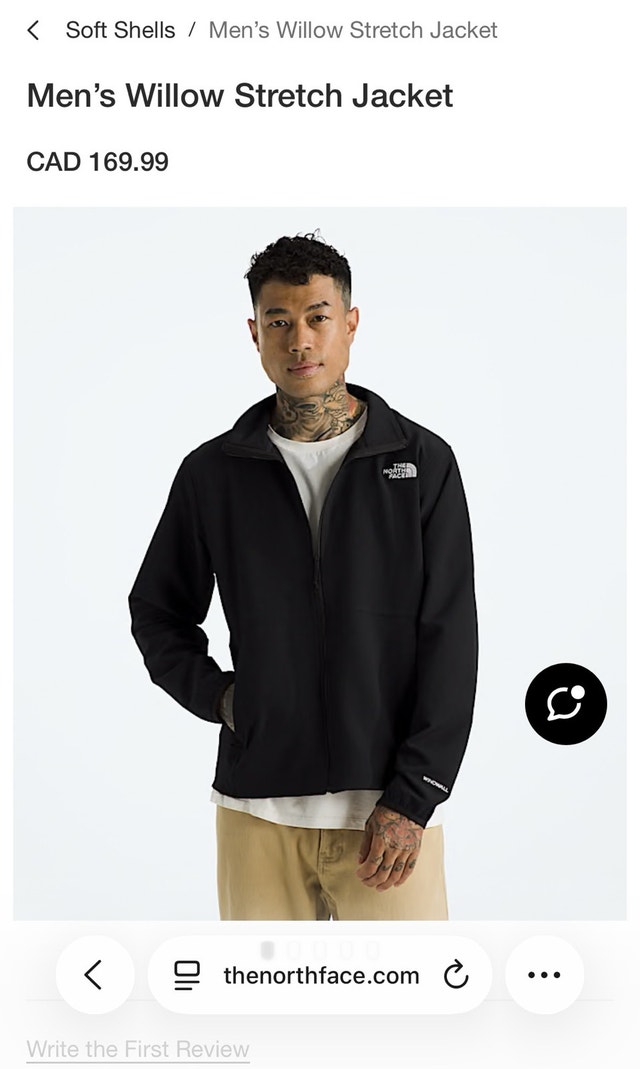 North Face Men’s Willow Jacket