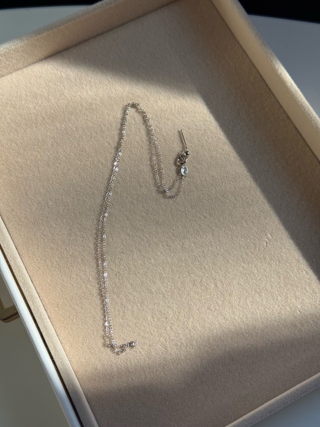 Silver Needle Chain Necklaces – DIY Bare Chains - photo 2