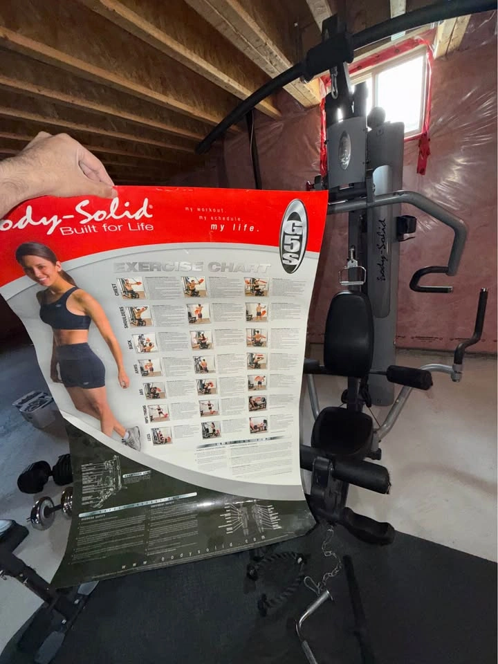Body-Solid Home Gym with Attachments - photo 5