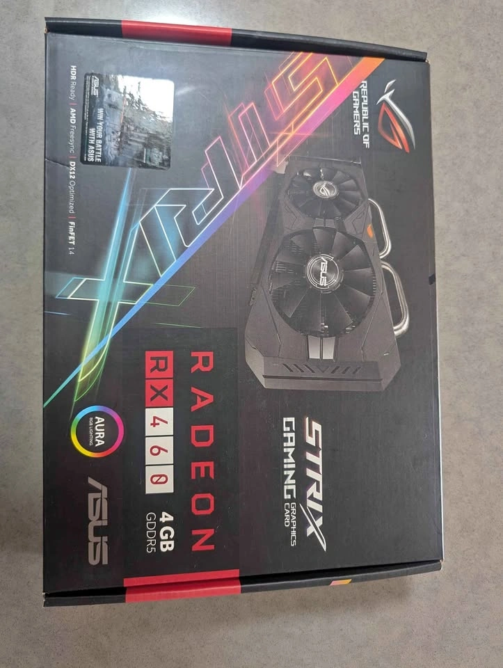 Radeon RX 460 4GB GDDR5 Graphics Card