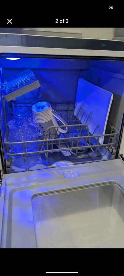 Countertop Dishwasher – Compact Portable Dish Washer (Glass Door - photo 2