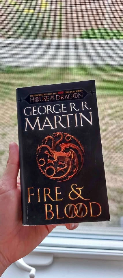 Fire & Blood Book by George R. R. Martin (HBO House of the Drago