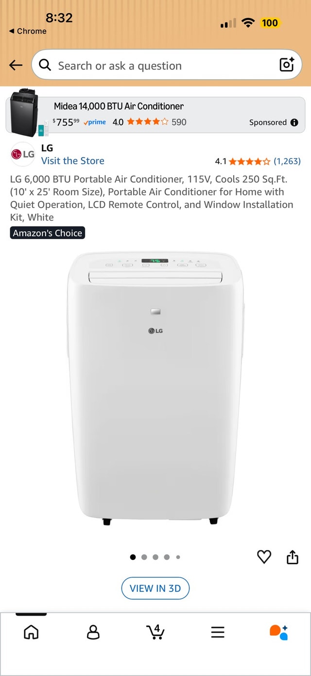 Lg 6000 BTU Air Conditioner - photo 2