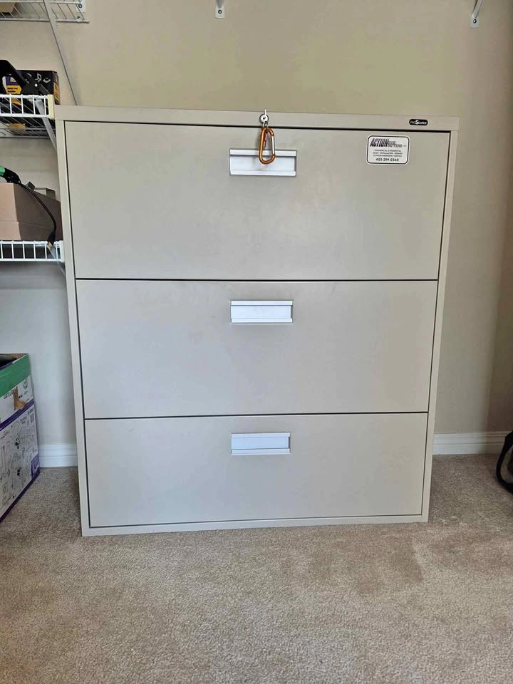 Wide Filing Cabinet