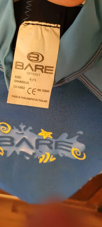 Kids Wet Suit Size 4T - photo 3