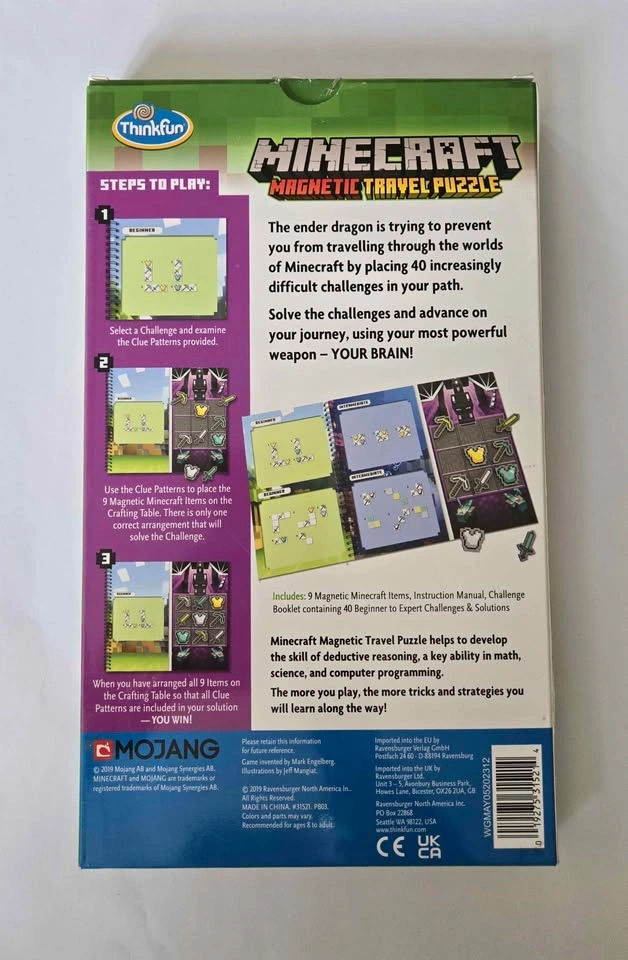 Minecraft Magnetic Travel Puzzle - Game - photo 2