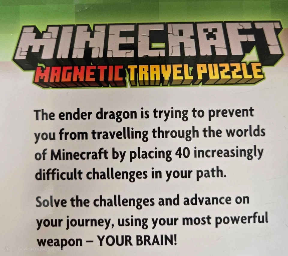 Minecraft Magnetic Travel Puzzle - Game - photo 3