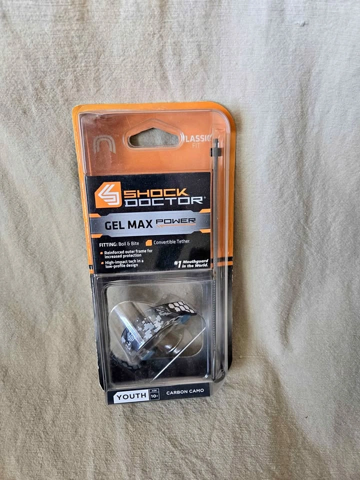 Shock Doctor Gel Max Power Youth Mouthguard