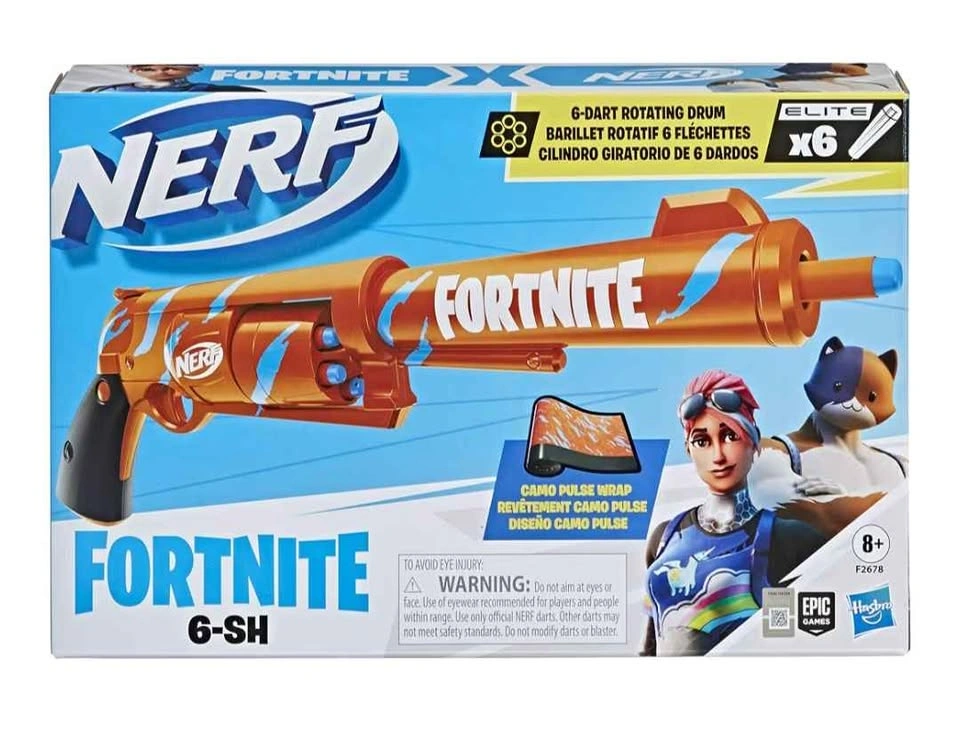 NERF FORTNITE 6-SH Dart Blaster - photo 3
