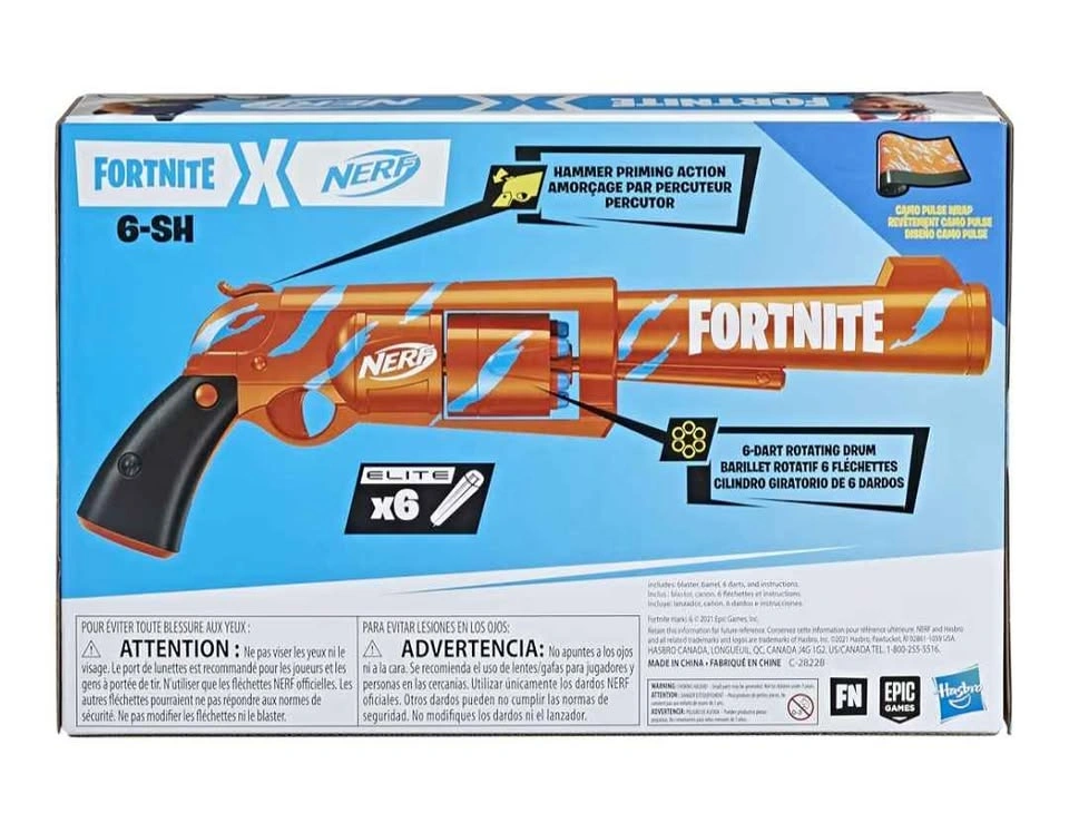 NERF FORTNITE 6-SH Dart Blaster - photo 4