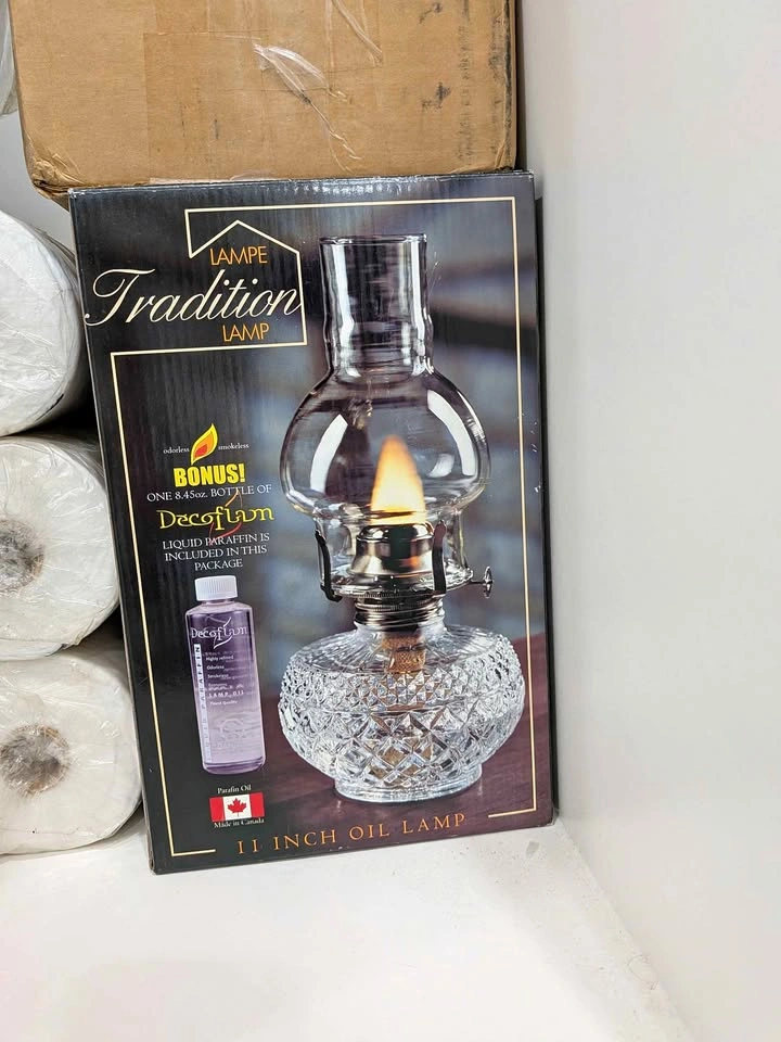 2 x oil lamps