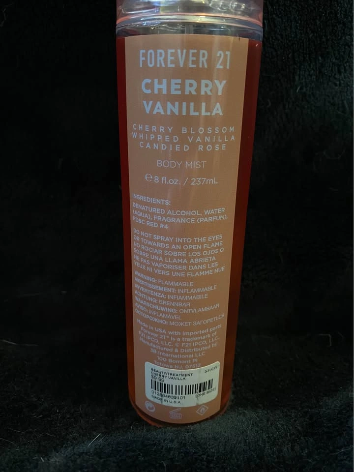Cherry Vanilla Forever 21 Perfume - photo 2