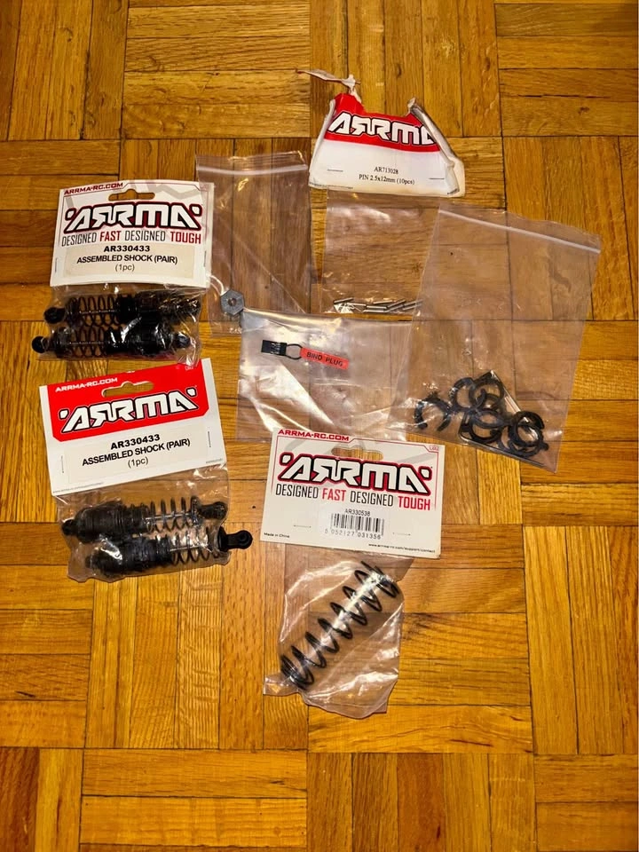 Arrma RC Accessories for sale AS IS