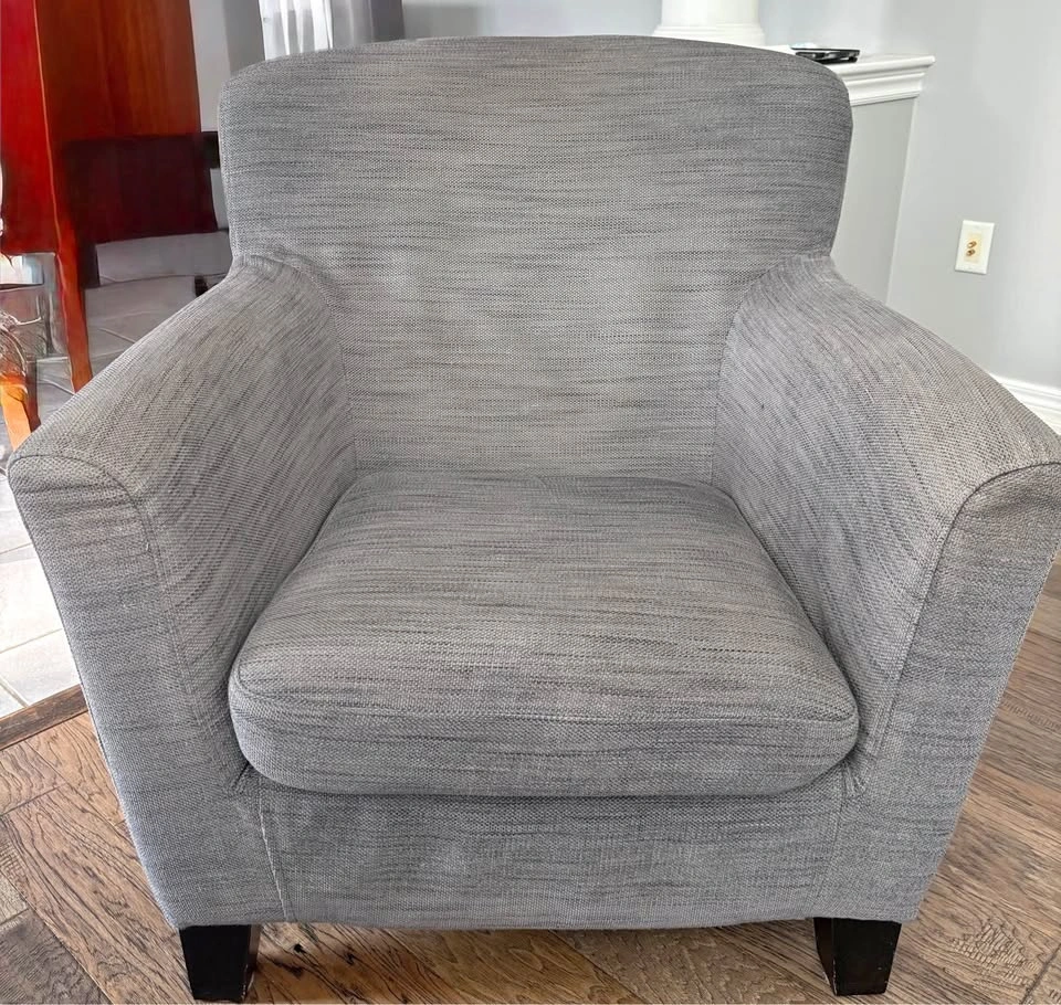 Grey Armchair