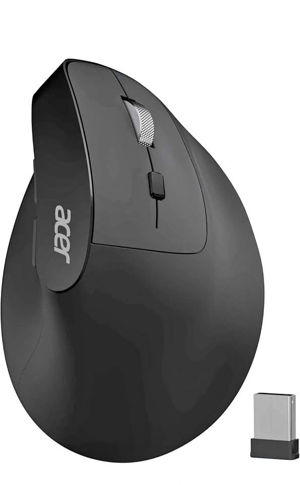 Acer Wireless Ergonomic Vertical Mouse - USB-C Rechargeable