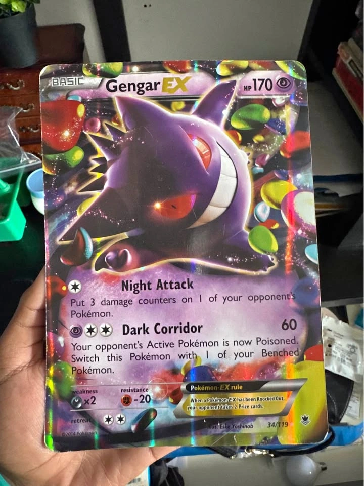 Gengar Jumbo Pokémon Card
