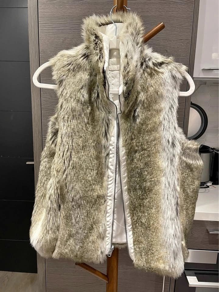 Vintage fur vest