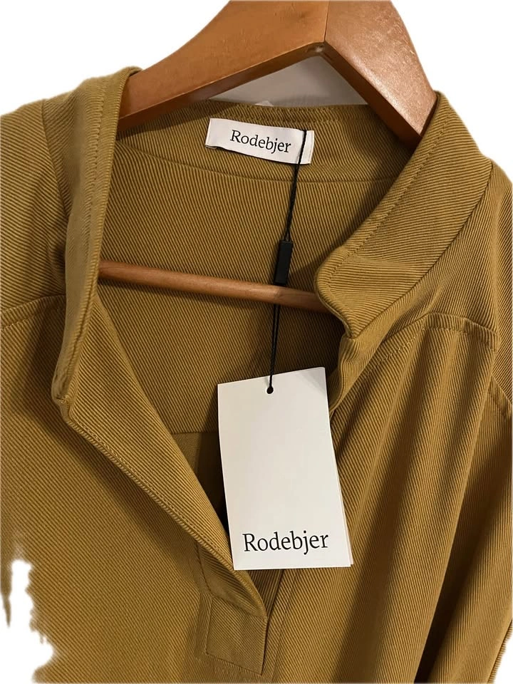 New with tags - Rodebjer Moon Belted Long Sleeve Dress (Sz M) - photo 2