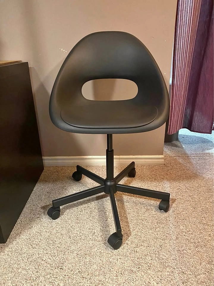 Black Ikea Swivel Chair - Delivery Available