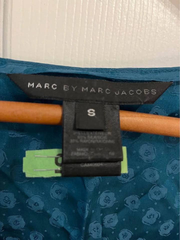 Marc by Marc Jacobs Teal Midi Dress Size S - photo 3