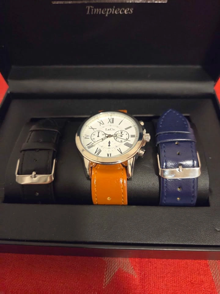 L&Co. Timepieces Men's Watch Gift Set - Brand New - photo 2