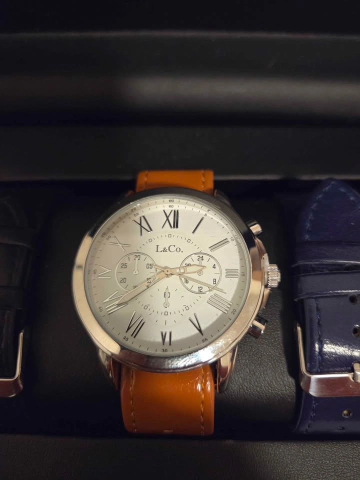 L&Co. Timepieces Men's Watch Gift Set - Brand New - photo 3