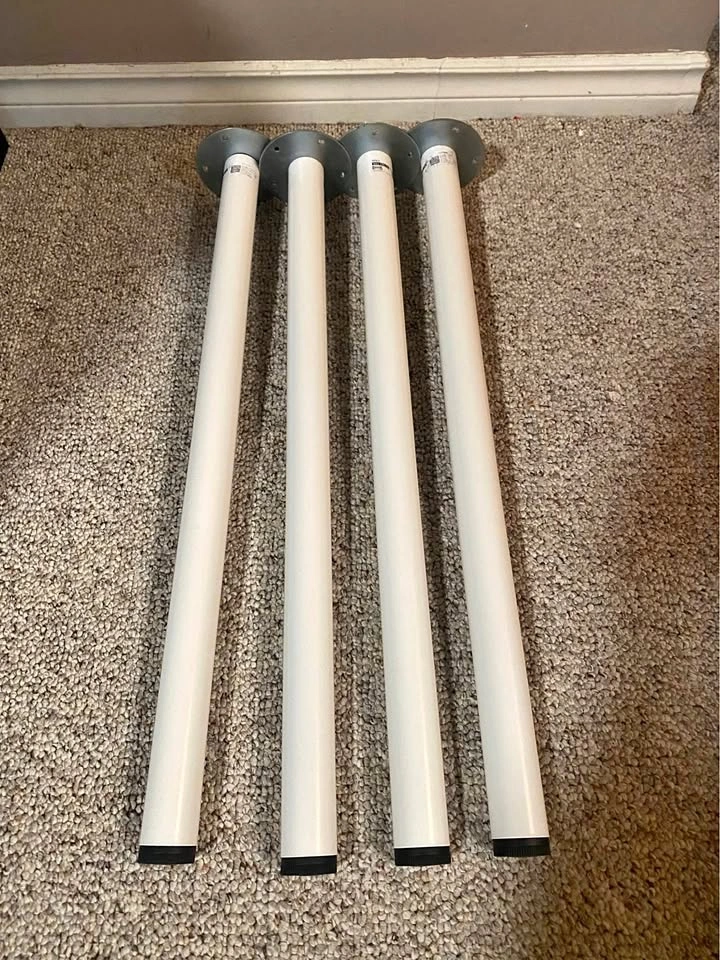 White IKEA Table/Desk Legs