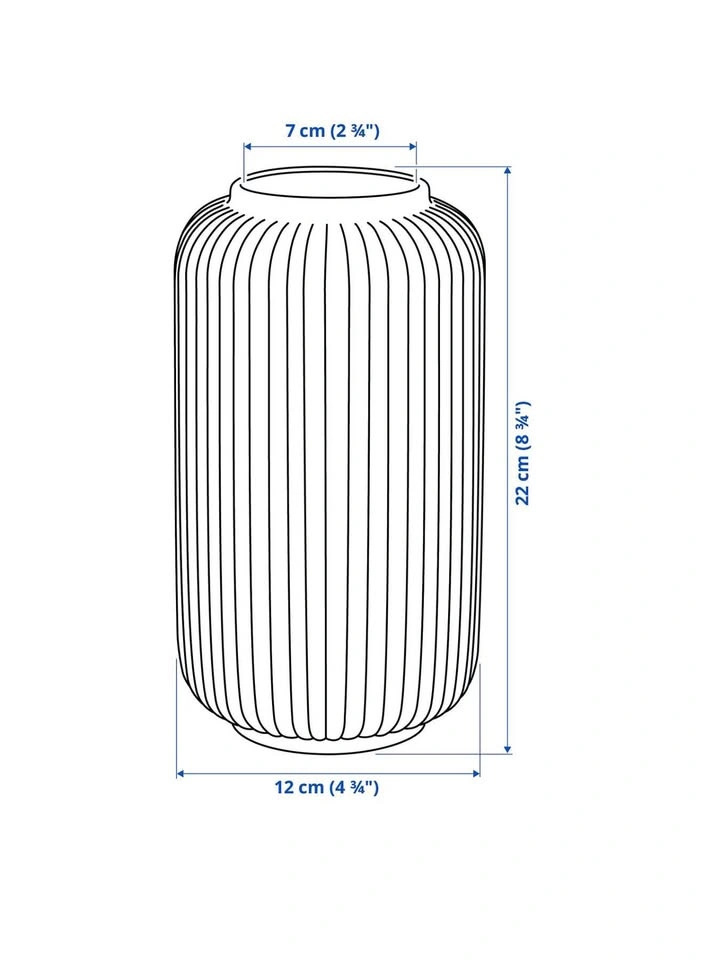 Flower vase 22 cm - photo 2